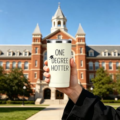 Graduation Gift for Her Him - 20oz Tumbler 2026 Funny College, Masters Degree, PhD, Nursing & Nurse, High School Grad Gifts for Women Men, Graduation Party Decoration, 20oz One Degree Hotter Tumbler - Image 4