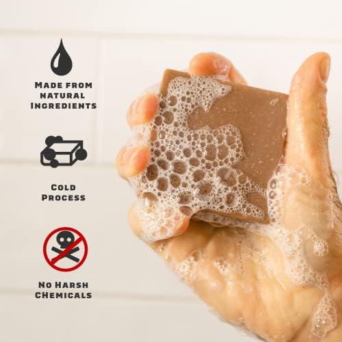Dr. Squatch All Natural Bar Soap for Men, 5 Bar Variety Pack - Aloe, Cedar Citrus, Gold Moss, Pine Tar and Alpine Sage - Image 3