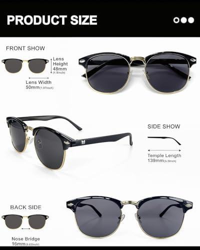 Groomsmen Sunglasses for Men - Wedding Sunglasses for Groomsman Proposal Gifts, Bachelor Party Favors - Image 2