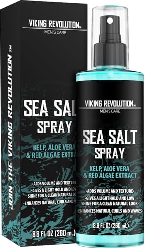 Viking Revolution Sea Salt Spray for Men - Hair Texturizing Spray 8.8 oz by VikingRevolution
