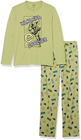 Amazon Essentials Disney | Marvel | Star Wars Men's Soft & Comfortable Flannel Pajama Sleep Sets - Image 4