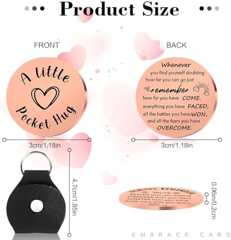 STARKET Easter Basket Stuffers For Teen Graduation Gifts For Women Men Pocket Hug Token 2026 Motivation Birthday Retirement - Image 2