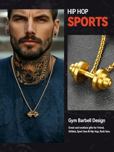 FaithHeart Sports Necklace for Men Women, Stainless Steel Gold Plated 3D Football/Soccer/Basketball/Volleyball Pendant Jewelry with Delicate Gift Packaging - Image 2
