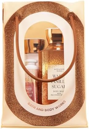 Bath & Body Works Warm Vanilla Sugar Gift Set, Sweet Vanilla, 1 Pack by BathBodyWorks