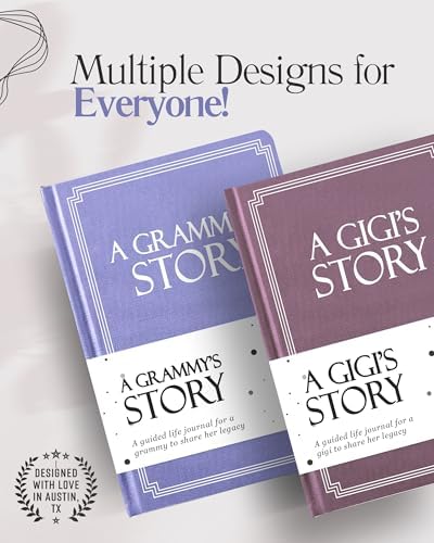 Grammy's Life Story Journal (Hardcover): A Meaningful Keepsake for Grammy to Share Her Journey & Memories, Book Includes 250+ Prompt Questions, Sentimental Gift for Mother's Day, Birthday, Christmas - Image 6