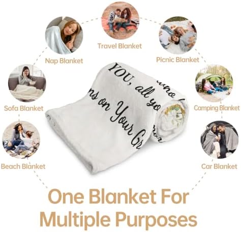 Niyewsor Graduation Gifts, Funny Graduation Blanket for Her/Him, Soft Throw - Image 4