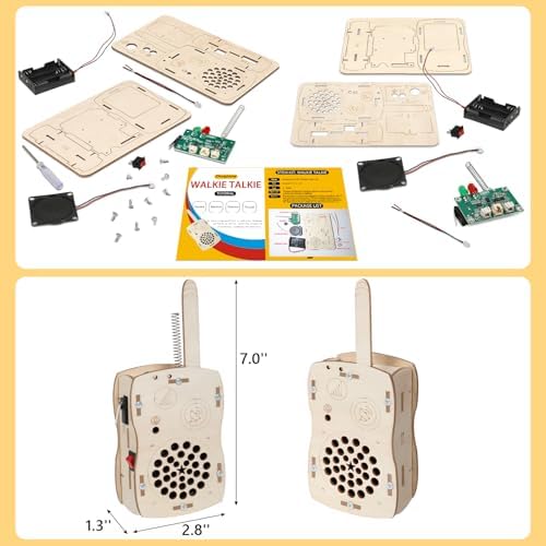 Stem Projects Walkie Talkies Toys for Boys Age 8-12 12-14 Science Kit - Image 5