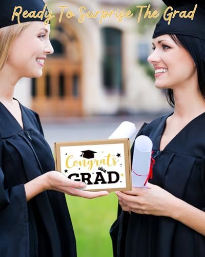 CiyvoLyeen Class of 2026 Graduation Leis with Glitter Pins, Black & Gold - Image 3