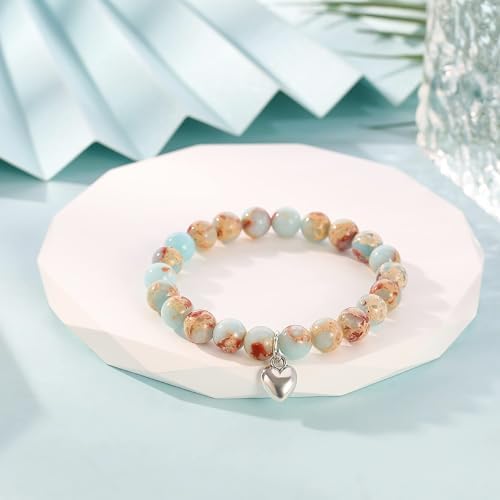 Parma77 2026 Graduation Gifts for Her, High School College Graduation Gifts for Women, Inspirational Compass/Heart Graduation Bracelets with Gift Message Card for Women Daughter Sister Friends - Image 4
