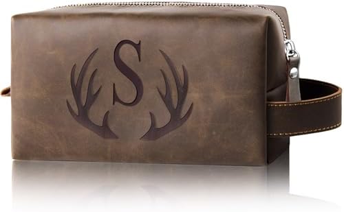Unique Graduation Gifts Mens Travel Toiletry Bag for Him by Aganmi