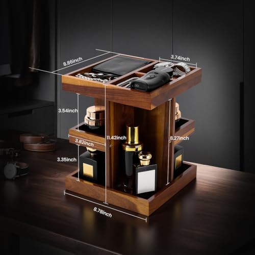 EXIN DECHEN Cologne Organizer for Men,Cologne Stand,Birthday Gifts for Men - Image 3