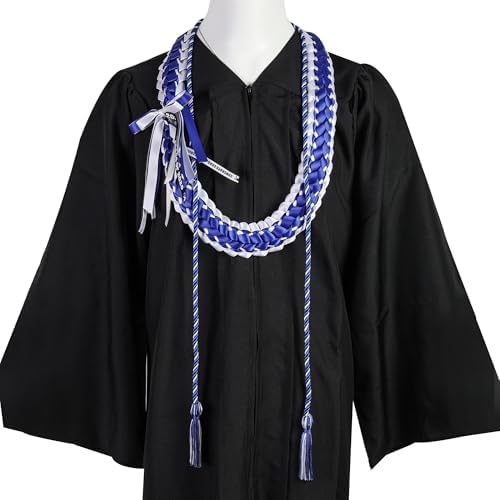 TFTAFAN Graduation Leis and Graduation Honor Cords Class of 2026 Graduation Ribbon Lei Graduation Necklace Braided Necklaces gift for Student Gifts Party Supplies - Image 6
