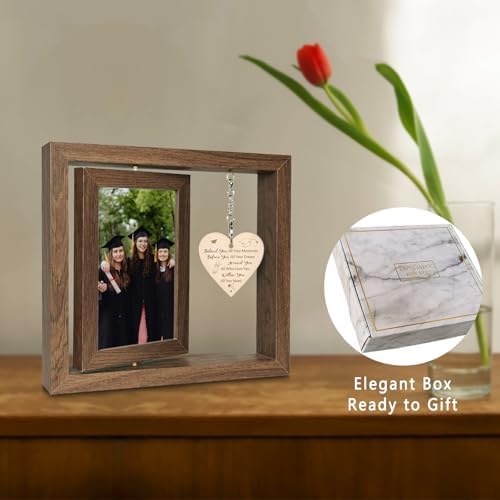 EYITUPC Rustic Wooden Double-Sided 2026 Graduation Frame Gifts for Him Her - Image 2