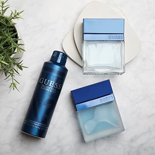 Guess Seductive Blue Men/Homme Eau de Toilette Cologne Spray For Men, 1.7 Fl. Oz. - Image 3