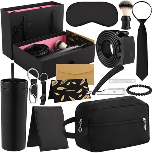 Tioncy 12 Pcs Gifts Set for Men, Thank You Gift Basket by Tioncy