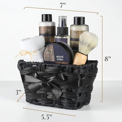 Freida & Joe Spiced Cedar Men's Spa Gift Basket- Self Care Gifts for Him - Image 6
