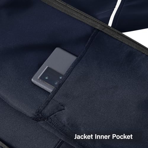 BGOWATU Men's Tracksuits Set Full Zip Jacket Hoodie Sweatsuit Running Sport Pants Outfits for Men with Zipper Pockets - Image 5