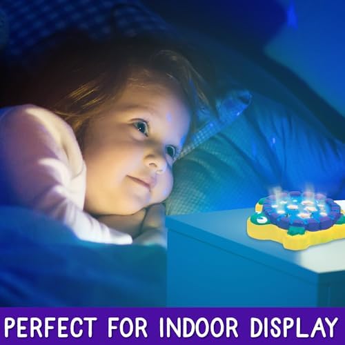 Creative Roots Paint Your Own Stepping Stone Kit, Mini Light Up Turtle - Image 3