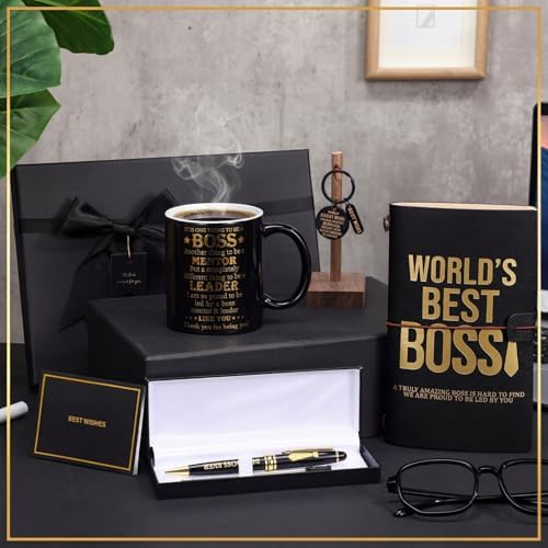 Shellwei 6 Pcs Best Boss Gift for Men Thank You Gifts for Boss Male - Image 4