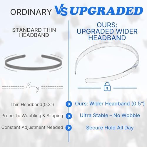Clear Graduation Cap Headband for Graduation Day - Image 5