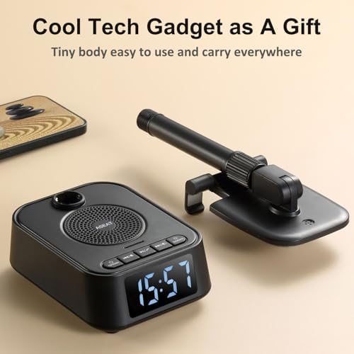 ASEAT Gifts for Men Women, Adjustable Phone Stand Bluetooth Speaker, Birthday Gifts Him Husband, Phone Holder for Kitchen Desk Bedroom, Cool Tech Gadget for Dad Mom Boyfriend, Christmas Ideal - Image 4