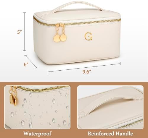 Personalized Makeup Bag Gifts for Women Travel Cosmetic Case - Image 6