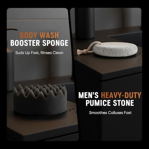 MS Dorya Gift Baskets for Men - 7 Pcs Mens Body Wash & Skin Care Kit - Image 7