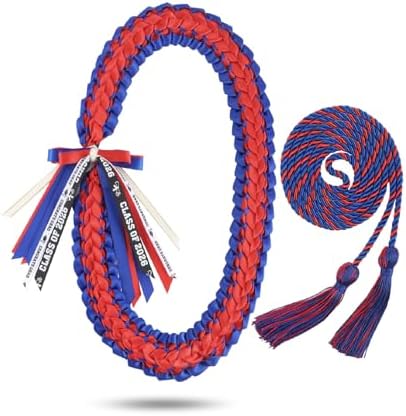 TFTAFAN Graduation Leis and Graduation Honor Cords Class of 2026 Graduation Ribbon Lei Graduation Necklace Braided Necklaces gift for Student Gifts Party Supplies by Unknown