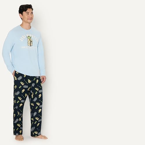 Amazon Essentials Disney | Marvel | Star Wars Men's Soft & Comfortable Flannel Pajama Sleep Sets - Image 2