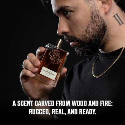 Viking Revolution Mens Cologne - Coffee & Whiskey Eau de Parfum -3.5 fl oz - Image 2