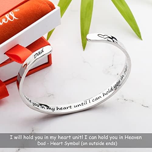 Carviell Bracelets for Women – 100+ Meaningful Engraved Messages – Solid 316L Surgical Stainless Steel Cuff Bracelet – Gift Ready - Image 3