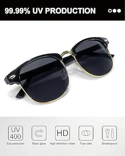 Groomsmen Sunglasses for Men - Wedding Sunglasses for Groomsman Proposal Gifts, Bachelor Party Favors - Image 4