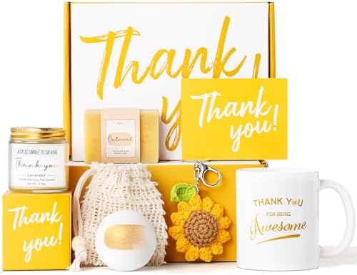 Thank You Gifts for Women Employee Appreciation Gifts Baskets Box by CIAABYS
