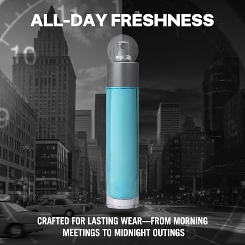 Perry Ellis 360° Eau De Toilette Spray for Men - Mens Cologne, Long Lasting Perfume, EDT, Fragrance with Notes of Bergamot, Juniper & Musk - 3.4 fl oz (100 mL) - Image 3