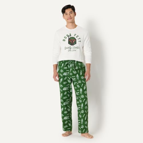 Amazon Essentials Disney | Marvel | Star Wars Men's Soft & Comfortable Flannel Pajama Sleep Sets - Image 5