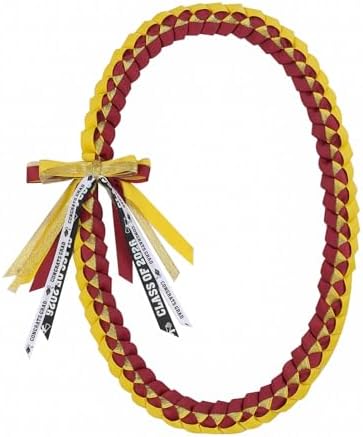 TFTAFAN Graduation Ribbon Lei Graduation Leis Necklace Class of 2026 Graduation Necklace Braided Necklace Graduation Gift Party Accessories for Women and Men by Unknown