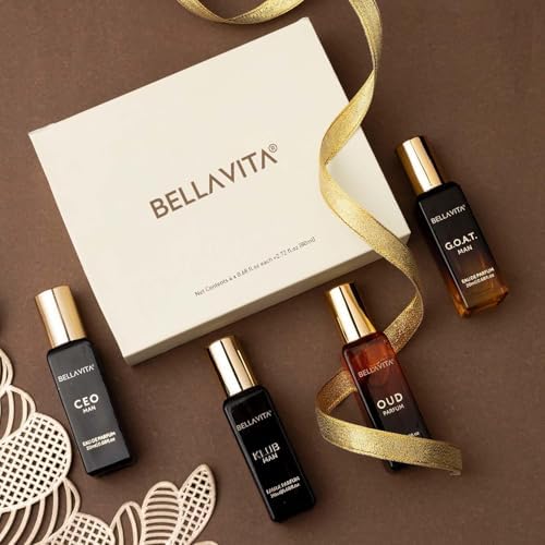 BellaVita Luxury Mens Gift Set & G.O.A.T. Man Perfume Combo | Perfume for Men with Bergamot, Lavender & Patchouli Oriental | Long-Lasting Cologne for Men - Image 6
