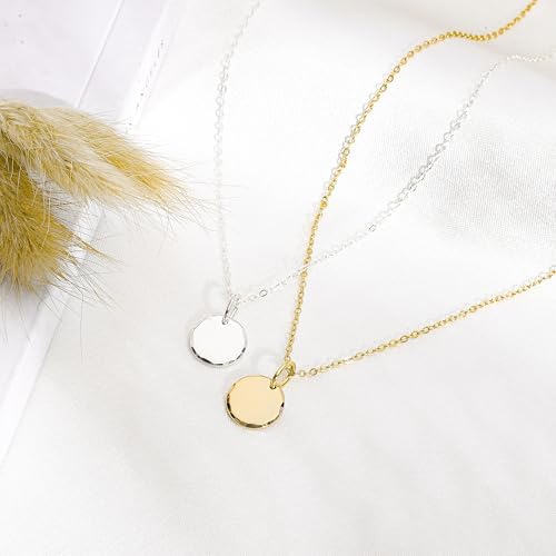 HOPE LOVE SHINE Inspirational Necklaces Women Sterling Silver Gold - Image 2