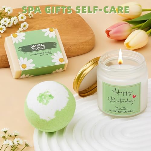 Birthday Gifts For Women 11PCS Womens Birthday Gifts Birthday Box Basket - Image 4