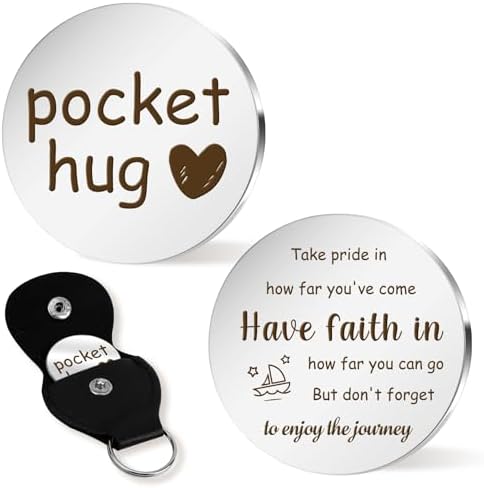 Back to School Gifts Pocket Hug Token College for Her Him Teens Students by Cidenbio