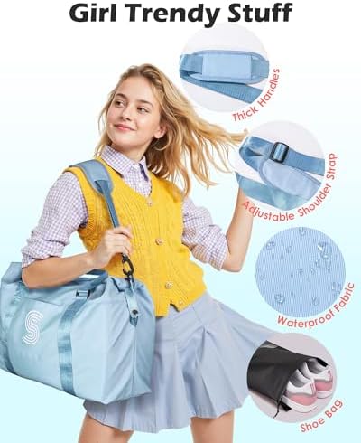 Birthday Gifts for Teen, College Essentials Travel Duffel Bag - Image 6
