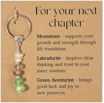 Retirement Gift For Woman, Keychain For Friend, Coworker, Teacher, Nurse by Sensemory