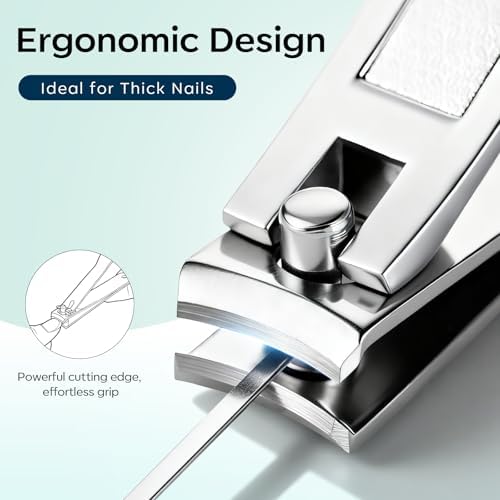 FAMILIFE Stainless Steel Manicure Set 11-in-1 Professional Nail Clipper Kit - Image 4