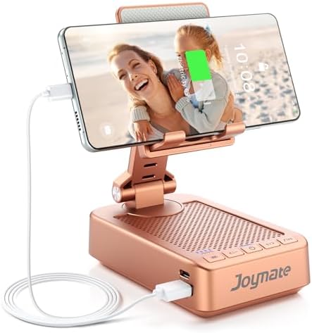 Gifts for Women Girls, Bluetooth Speaker Phone Stand with Charging Function by Joymate