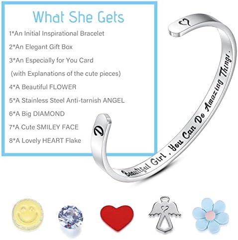 SAM & LORI Personal Bracelets for Teen Girls/Women - Meaningful Jewelry Gifts (Various Designs) for Best Friend/Daughter/Granddaughter/Niece/Sister/Mom/Aunt - Image 6