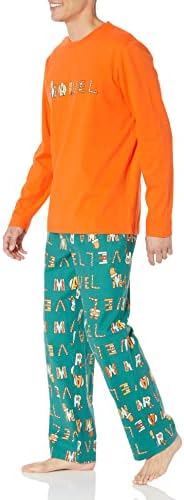 Amazon Essentials Disney | Marvel | Star Wars Men's Soft & Comfortable Flannel Pajama Sleep Sets - Image 4