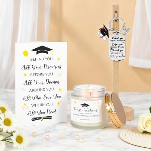 JOYOFUN 2026 Graduation Gifts for Women, Class of 2026 Grad Gift Box Set, College High School Graduation Present Basket for Women Daughter Sister Teacher Nurse Graduates Friends（Black） - Image 3
