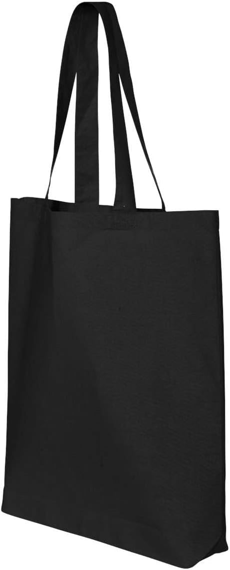 shop4ever Personalized Custom Design Your Own Eco Cotton Tote Reusable Shopping Bag Customizable Gift