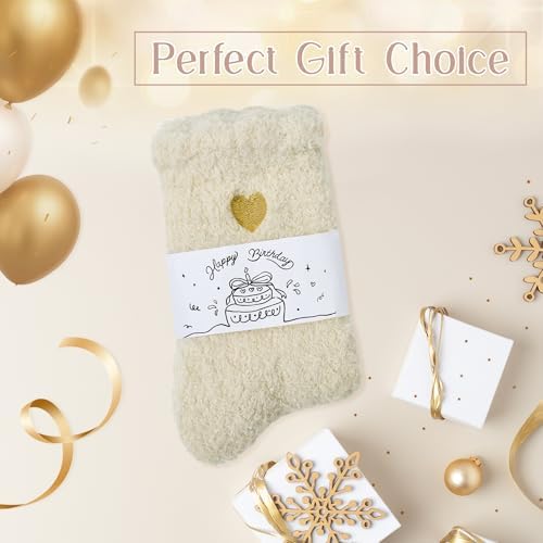 Coral Fleece Cloud Fuzzy Socks for Women Ultra-Soft Gifts for Women - Image 3