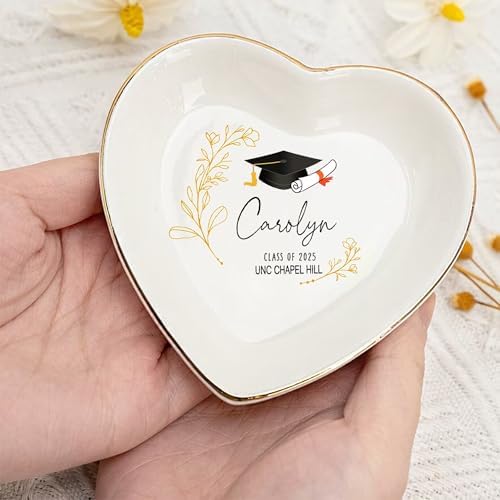 IZI POD Personalized Graduation Gifts for Her, Graduation Jewelry Dish, A Sweet Ending to a New Beginning, Gradua Senior Class of 2026, Gifts for Her, Women, Best Friends /4 - Image 5